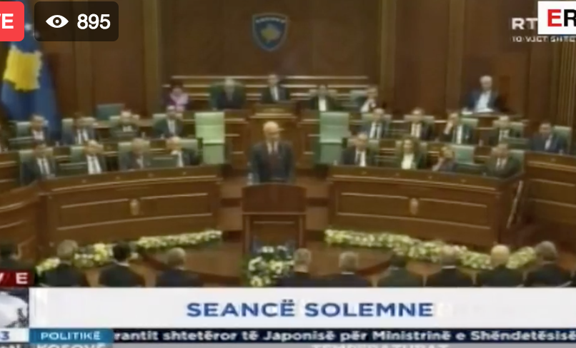Seanca solemne e Kosovës ,bën bashkë, Ramen, Berishën , Bashën dhe Metën