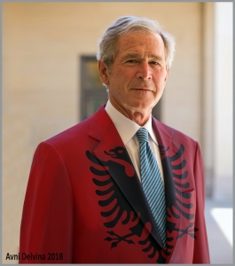 George w Bush/ GEZUAR PAVARESINE E KOSOVES