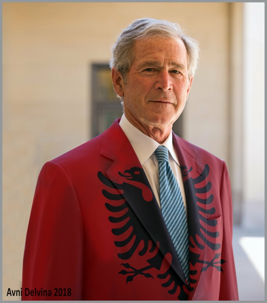 George w Bush/ GEZUAR PAVARESINE E KOSOVES