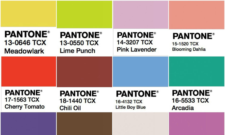 Pantone, ngjyrat në modë të pranverës