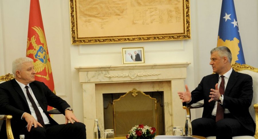 Thaçi pret Kryeministrin e Malit të Zi, ja çfarë u diskutua