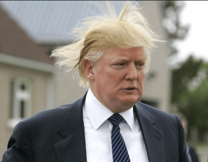 Çfarë fsheh Trump nën flokët e tij