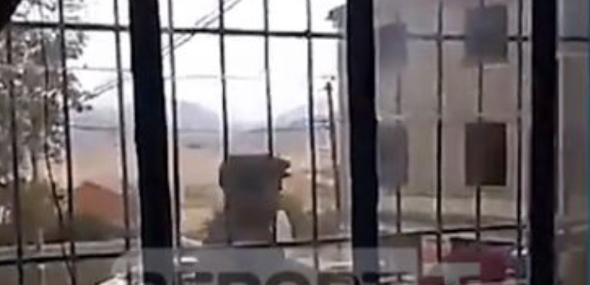 VIDEO/Publikohen pamjet kur ekstremisti grek qëlloi mbi policinë