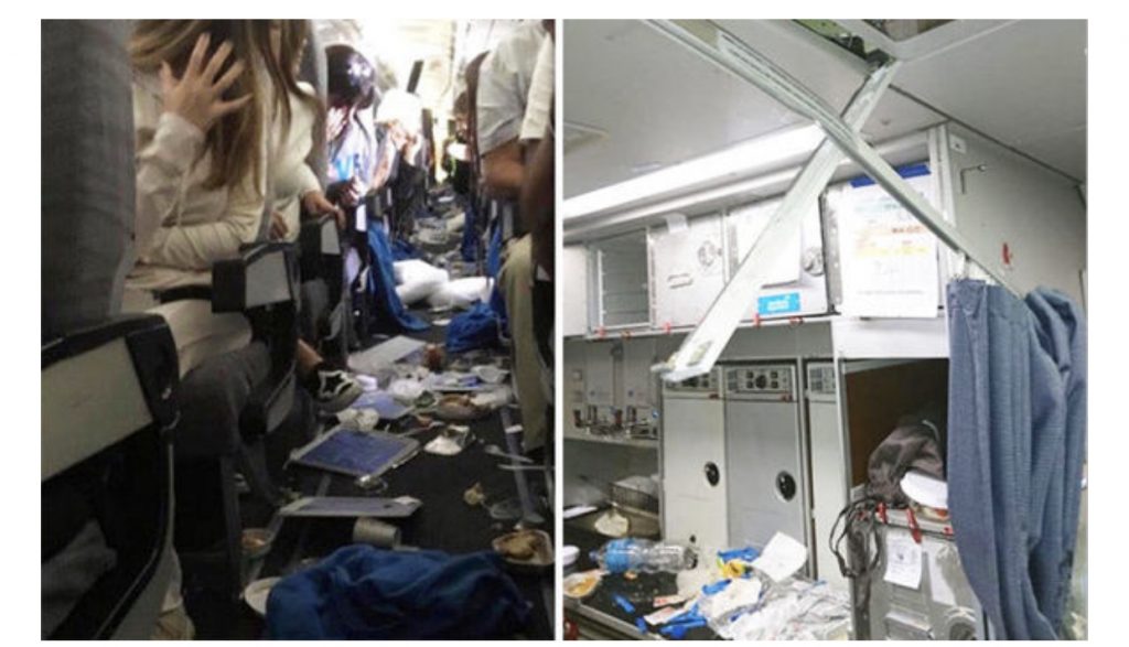 Tmerr në avion, ulërima dhe pasagjerë të gjakosur. Ja çfarë ndodhi në fluturim (VIDEO+FOTO)