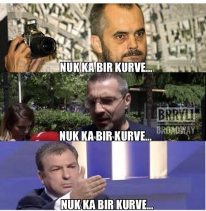 Kryetari i grupit parlamentar:  Nga i gjati tek xhuxhi …punë kurvash