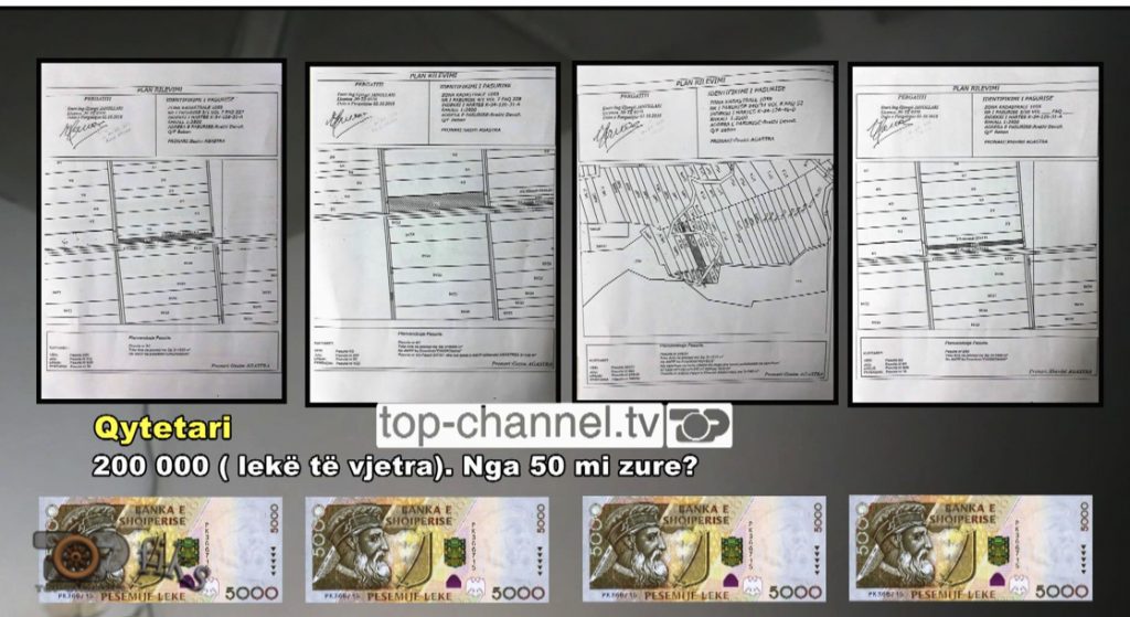 Skandali në Hipotekë,  200 mijë lekë qytetarit: Po llafos, sa?