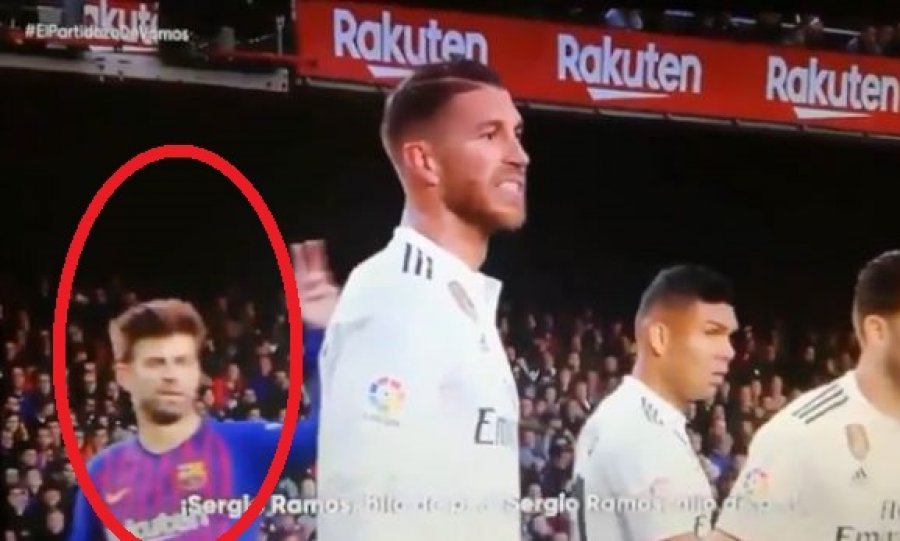 VIDEO/ Tifozët e Barçës: ‘Ramos bir b*shtre’. E pabesueshme çfarë gjesti bën Pique!