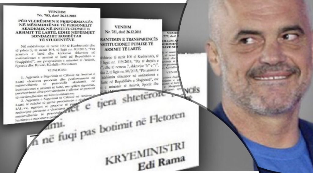 Rama gati ‘gijotinën’ për pedagogët