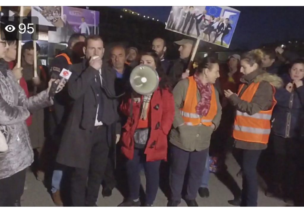 VIDEO/ Nis protesta e banorëve të Astirit kundër qeverisë