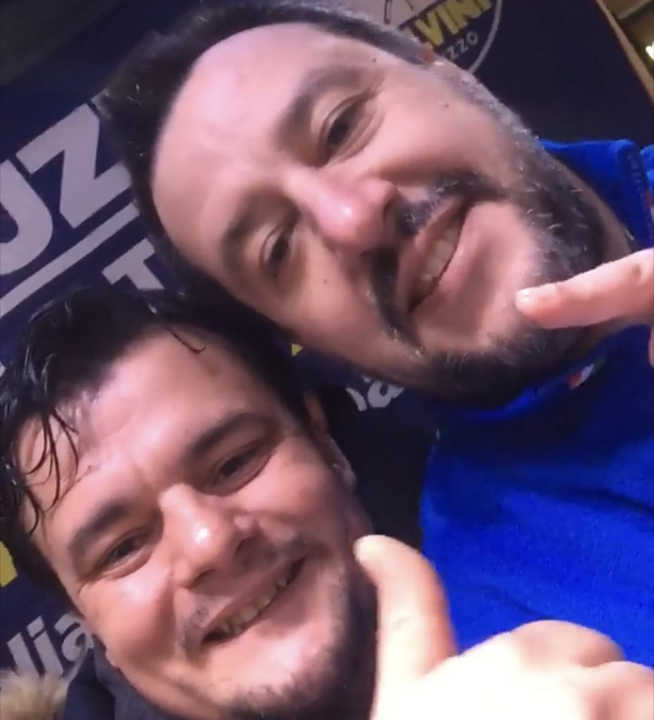 VIDEO/ Salvini përshëndet  shqiptarët