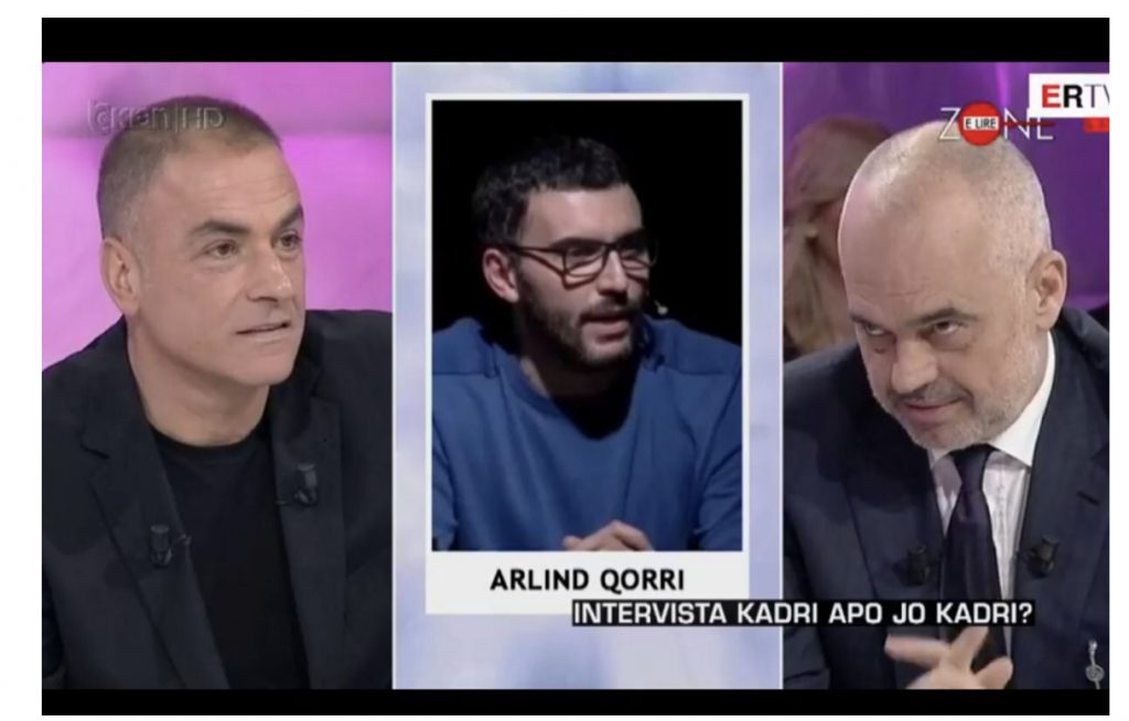 KRYEKADRIU  është vetë Rama … :“Kadri” apo “jo Kadri”? Rama klasifikon gazetarët