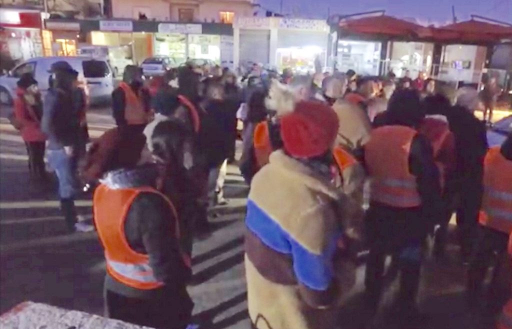 VIDEO/ Nis protesta e banorëve të Unazës së re