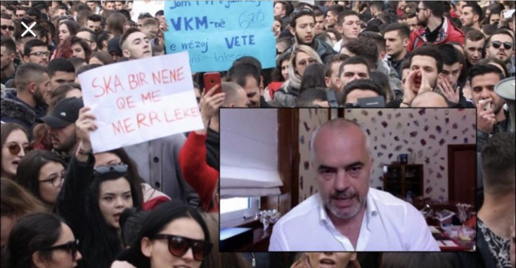 Protesta e studentëve, reagon Rama: Mbyllja me dhunë e dyerve të disa fakulteteve…