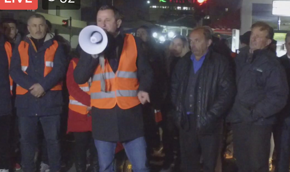 Protesta e Unazës së re! VIDEO-LIVE