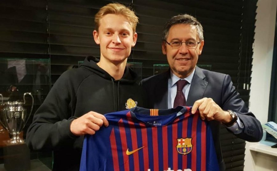 Pas De Jong, Barça kërkon të transferojë 19-vjeçarin e talentuar