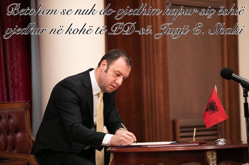MEMO e DITES/ Ministri Shalsi: Do jem hajdut  me klas!