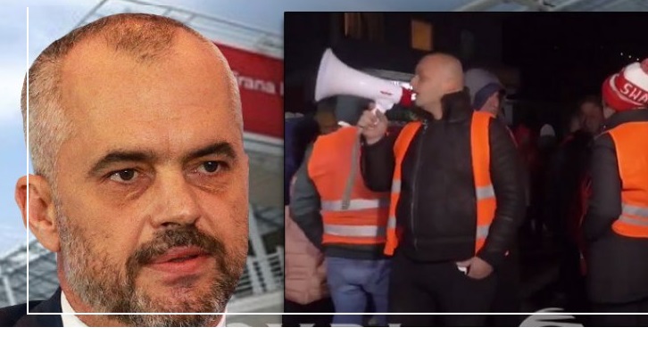 VIDEO LIVE/Nuk ndalen banorët e Astirit në protestën e tyre