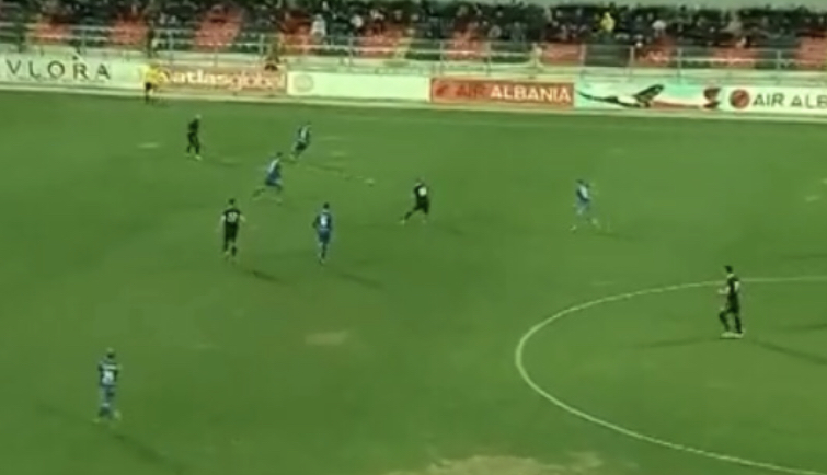 VIDEO| Flamurtari-Kukësi/ Gol i çuditshëm dhe spektakël, mbyllet pjesa e parë në Vlorë