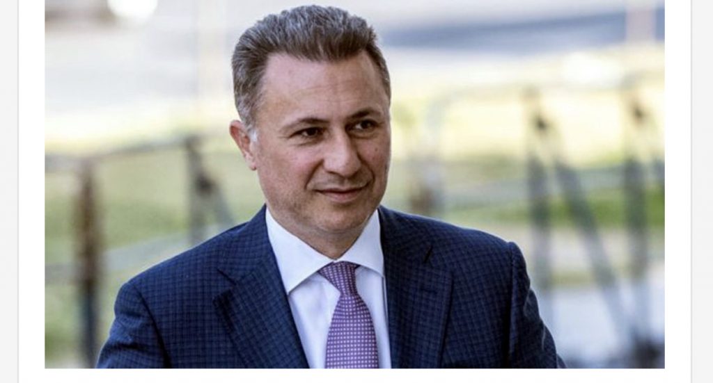 ‘Jam njeri i lirë’, Gruevski tregon si u arratis përmes Tiranës: Kur mbërrita në ambasadë…