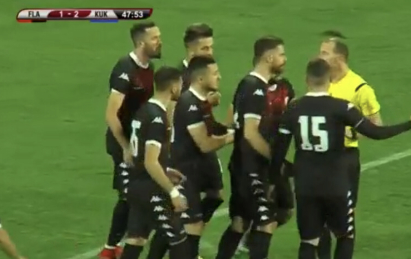 VIDEO/ Gol i çuditshëm dhe fitore mes polemikash, Kukësi i afrohet  Partizanit