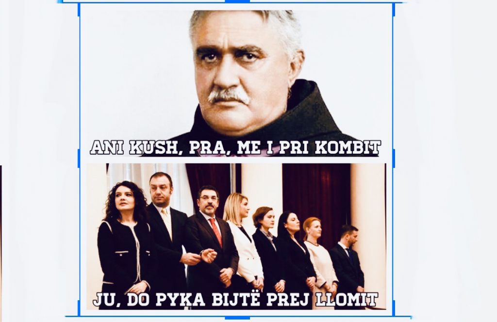 MEMO/ Genc Sejko memo me Fishtën:Ani kush, pra, me i pri kombit:  ju, do pyka bijtë prej llomit…