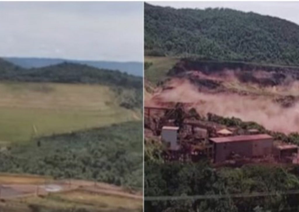 VIDEO/Pamjet, ky është momenti tragjik kur shpërtheu diga në Brazil
