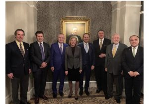 Presidenti Meta pritet nga Këshilli i Ambasadorëve Amerikanë në Uashington
