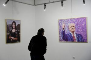 Ekspozita e piktorit  Avni Delvina “THE DONALD”  jehonë në mediat ndërkombëtare