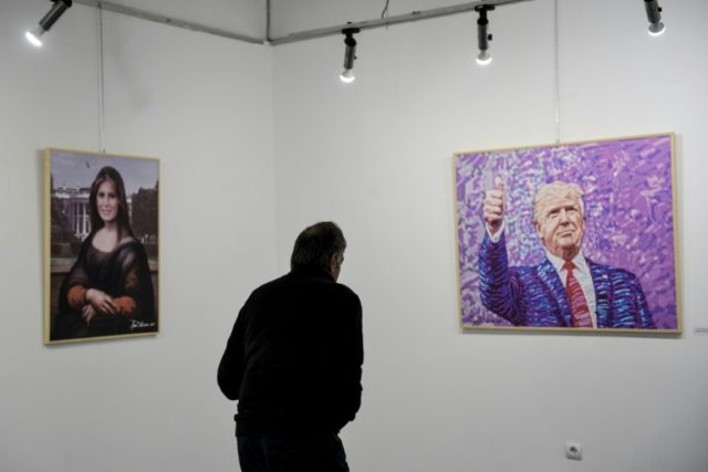 Ekspozita e piktorit  Avni Delvina “THE DONALD”  jehonë në mediat ndërkombëtare