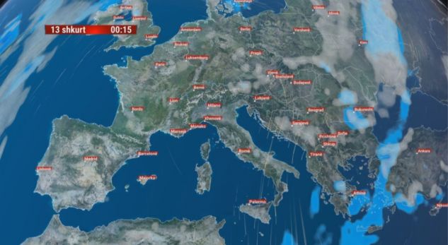 Ngrica dhe borë, si do vijojë moti në Shqipëri