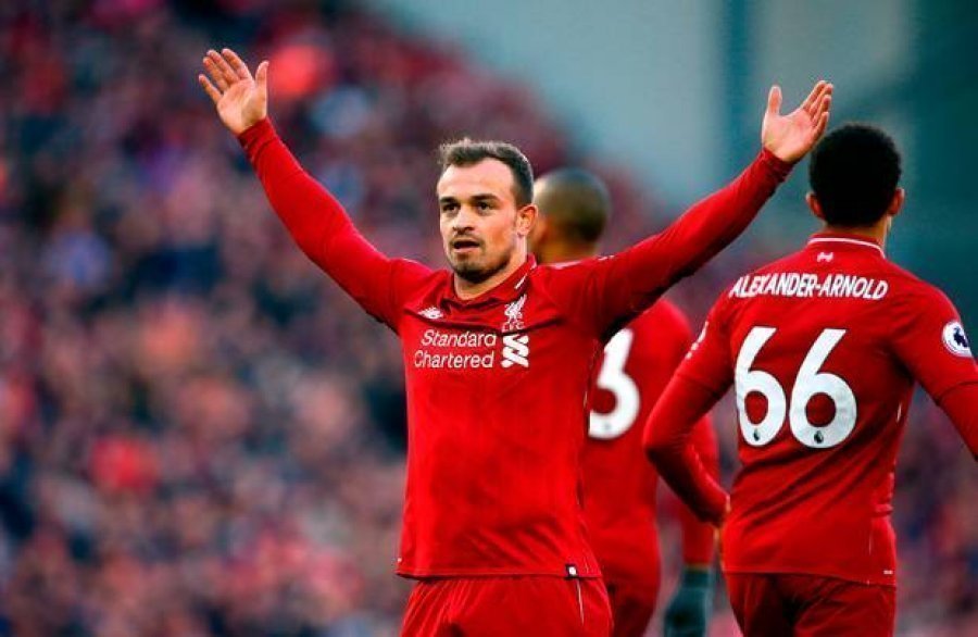 Liverpool lajm të madh për Shaqirin para ndeshjes kundër Bajernit
