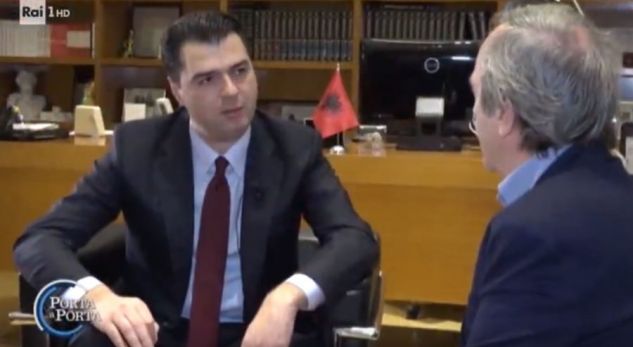 Basha në ‘Porta a Porta’: Rama me paratë e drogës bleu zgjedhjet