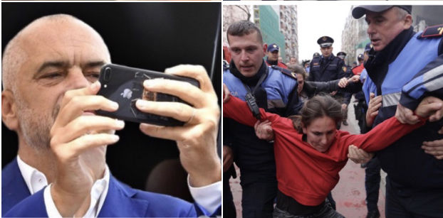 Reagon Rama për pamjet  e familjeve  me policinë:Qeveria s’ka asnjë fuqi mbi…