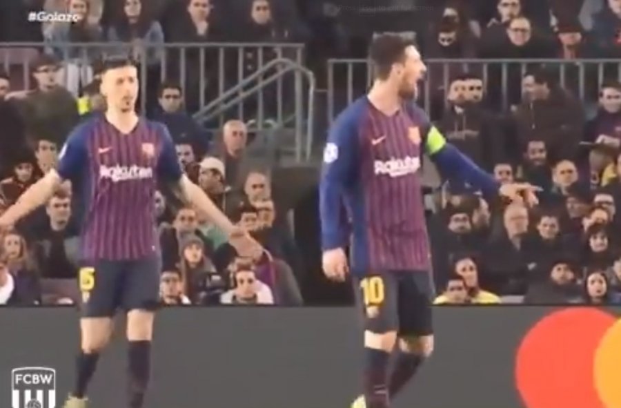 VIDEO/ Barça pësoi gol, shikoni çfarë veprimi bën Messi me shokët e skuadrës