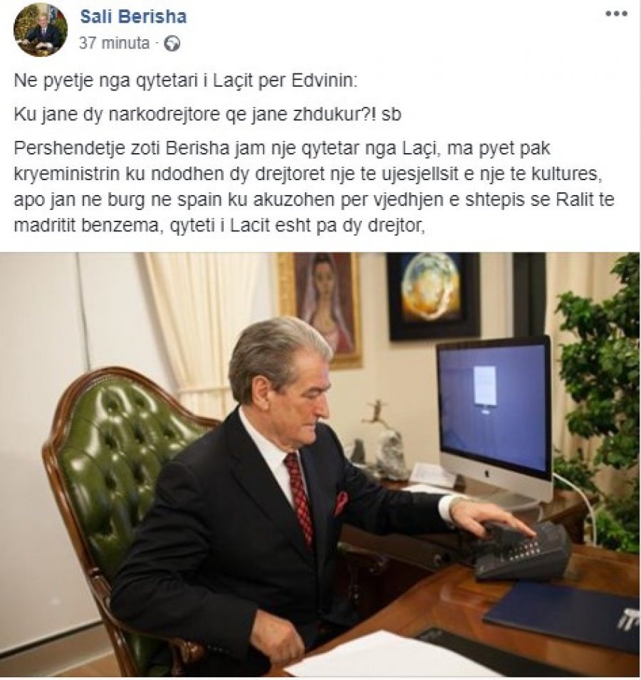 “Hashash për vitin elektoral”, Berisha zbulon arsyen e shpërthimit të zjarreve në pyje