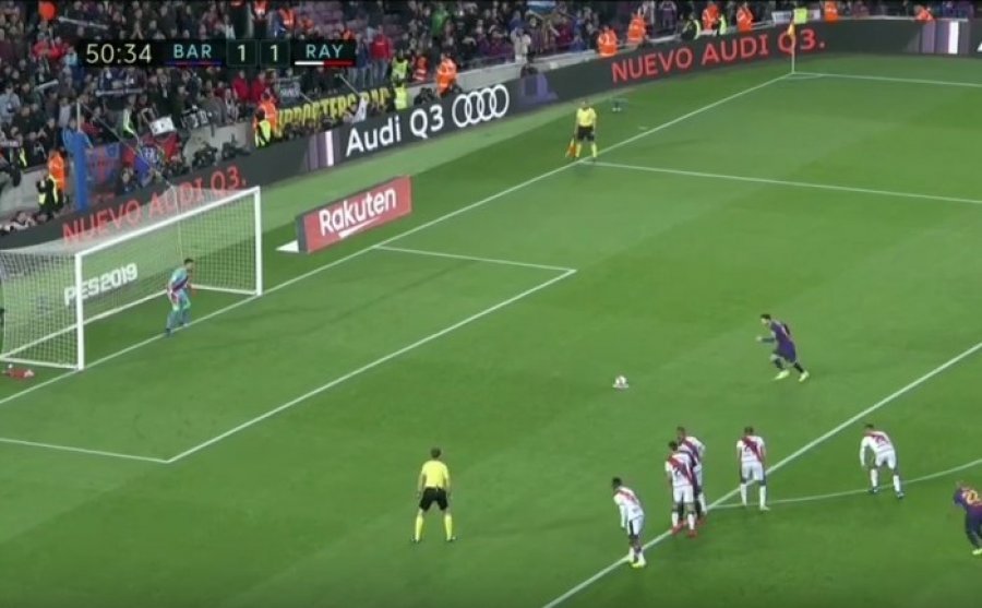 VIDEO/ Barcelona fiton penallti, shikoni çfarë bën Messi përballë portierit!