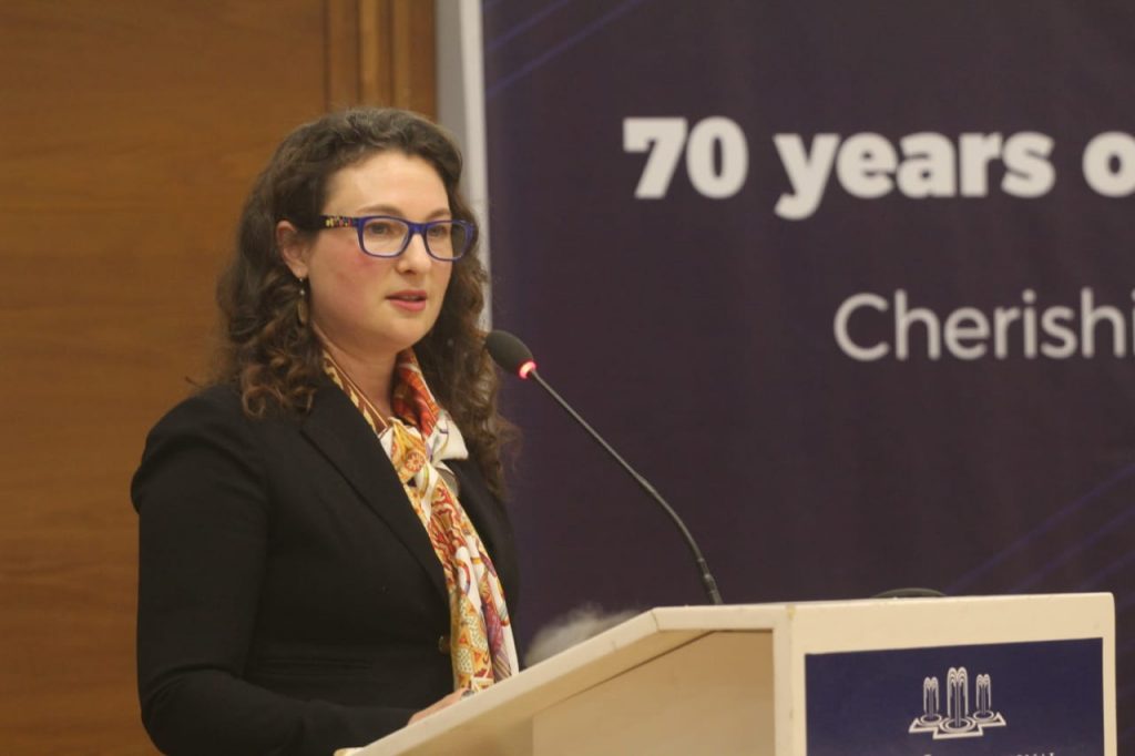 E ngarkuara me punë e SHBA-së në vendin tonë Leyla Moses-One , deklaratë për reformën në drejtësi