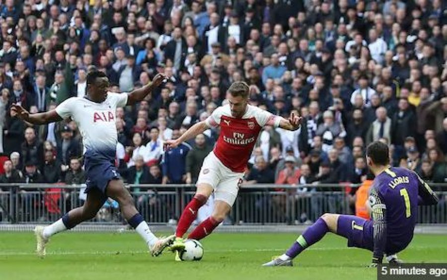 Tottenham-Arsenal/ Rezultati dhe statistikat e pjesës së parë