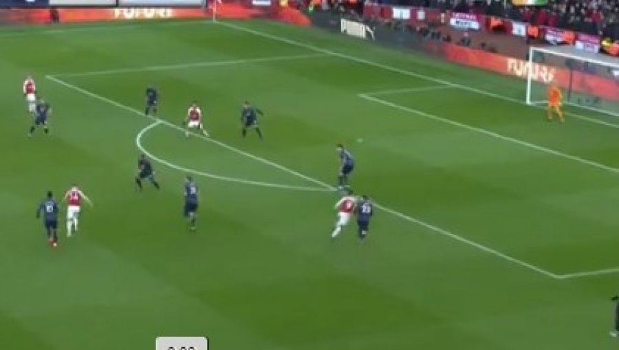 VIDEO/ Arsenal-Manchester United, Xhaka i shënon këtë supergol De Geas