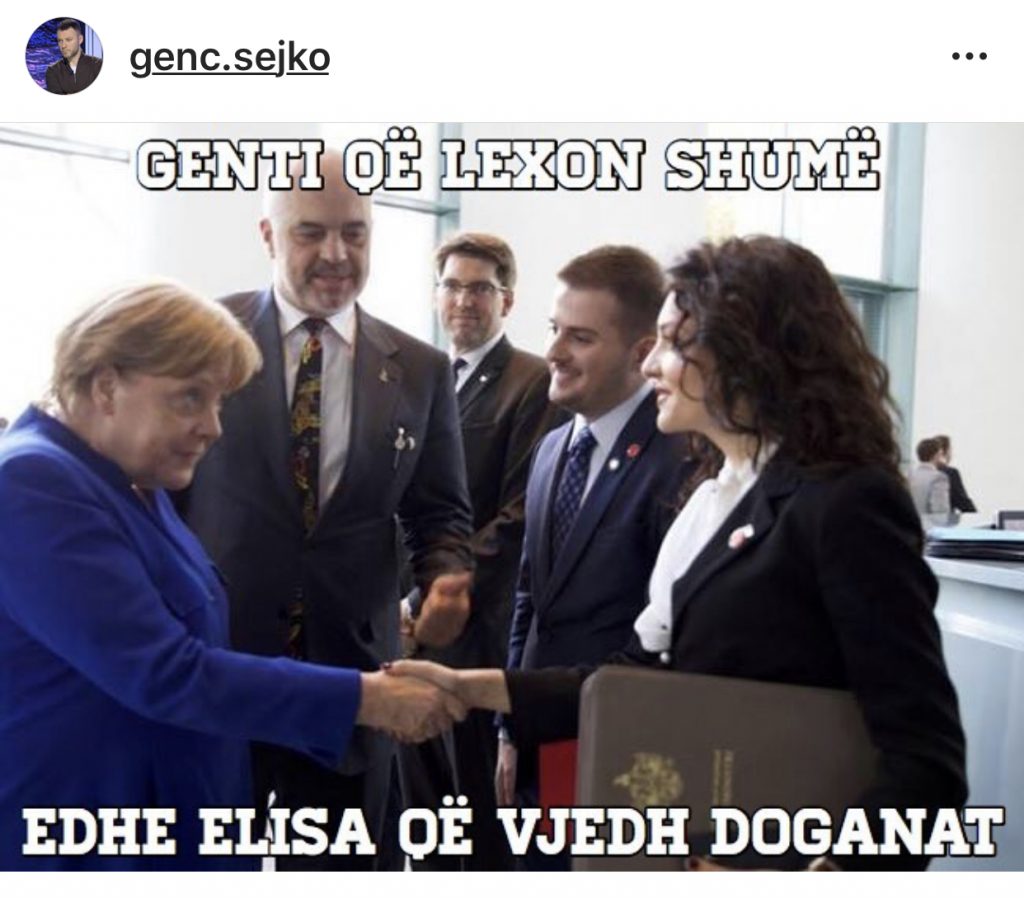 Jam  “e mbresuar”  nga Merkel aq sa u mbresova nga “”Skendërbeu im”
