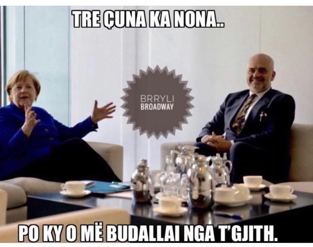 Plasin memet për takimin me Merkel:Vdekt nona per ment qi ke