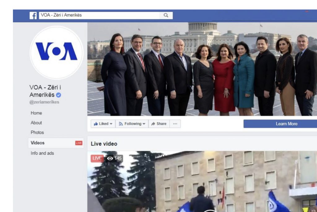 Mediat ndërkombëtare transmetuan LIVE protestën në Tiranë (FOTO)
