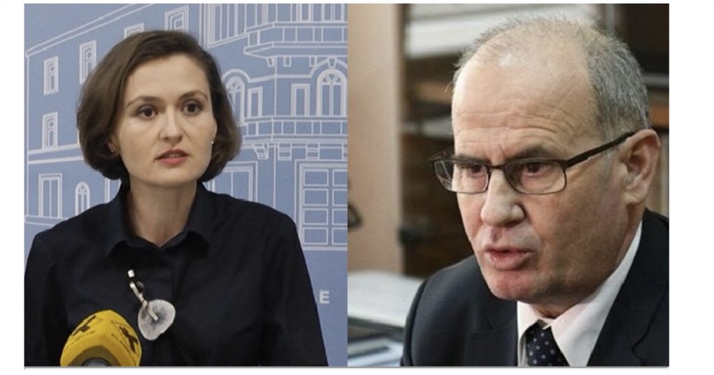 Pezulloi Mynyr Konin, ministrja Shahini cakton rektorin e përkohshëm