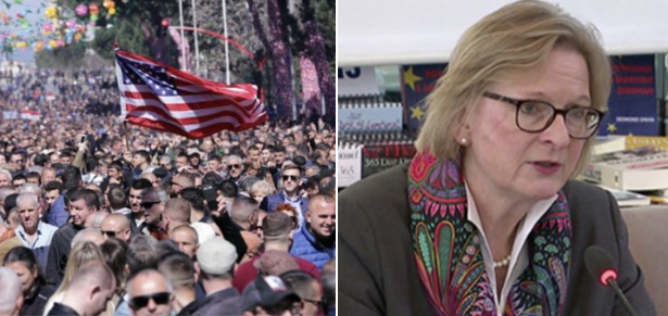 Protesta e opozitës, ambasadorja gjermane flet për vijën e kuqe