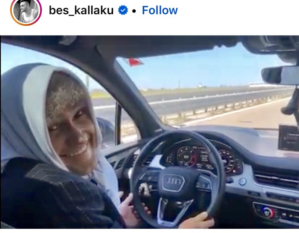 Aktori  i humorit, Bes Kallaku, ka publikuar ditën e sotme një video që i ka shkrirë së qeshuri ndjekësit e tij të shumtë në “Instagram”.