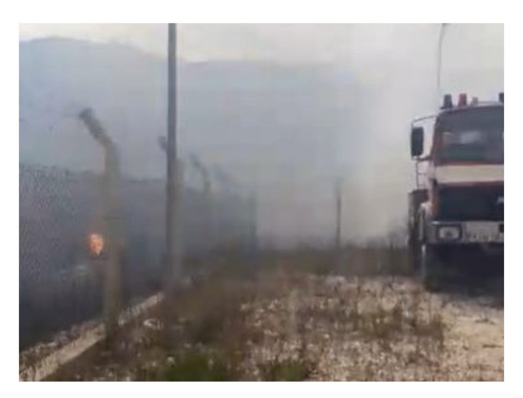 Zjarr, në impiantin e ujërave të zeza