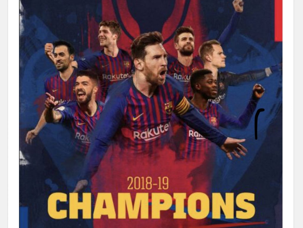 VIDEO/ Festë në “Camp Nou”, Mesi i dhuron titullin Barçësp