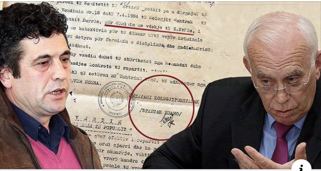 Agron Tufa i publikoi dënimet me vdekje në diktaturë, Braho i përgjigjet: Vrasës me pagesë dhe shkrimtar leshi. S’njeh as…