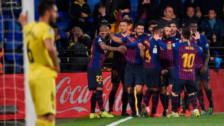 FOTO/ Notat e Messit dhe Suarez në ndeshjen e ‘çmendur’ Villareal-Barcelona