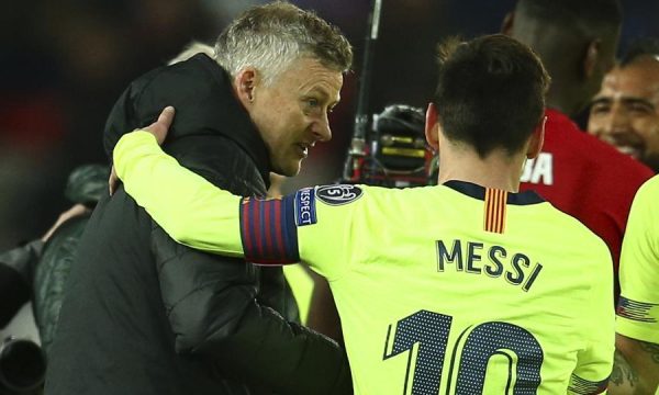 Mësohet çfarë i tha Solskjaer Messit pas ndeshjes Man United – Barça